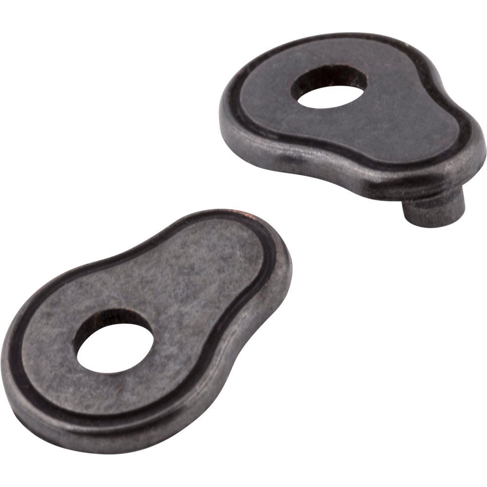 3" to 3 3/4" Transitional Adaptor Backplates in Distressed Oil Rubbed Bronze