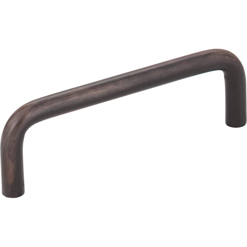 3 1/2" Centers Steel Wire Pull in Brushed Oil Rubbed Bronze
