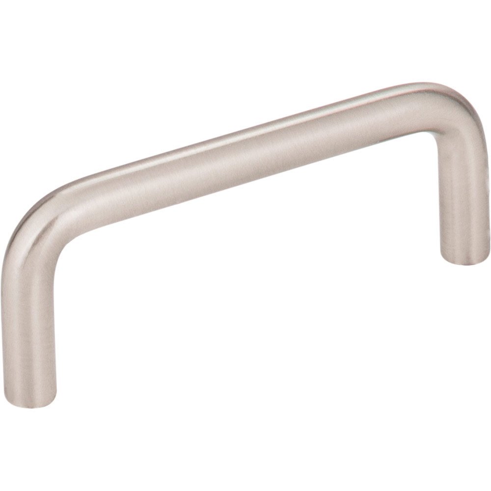 3" Centers Steel Wire Pull in Satin Nickel