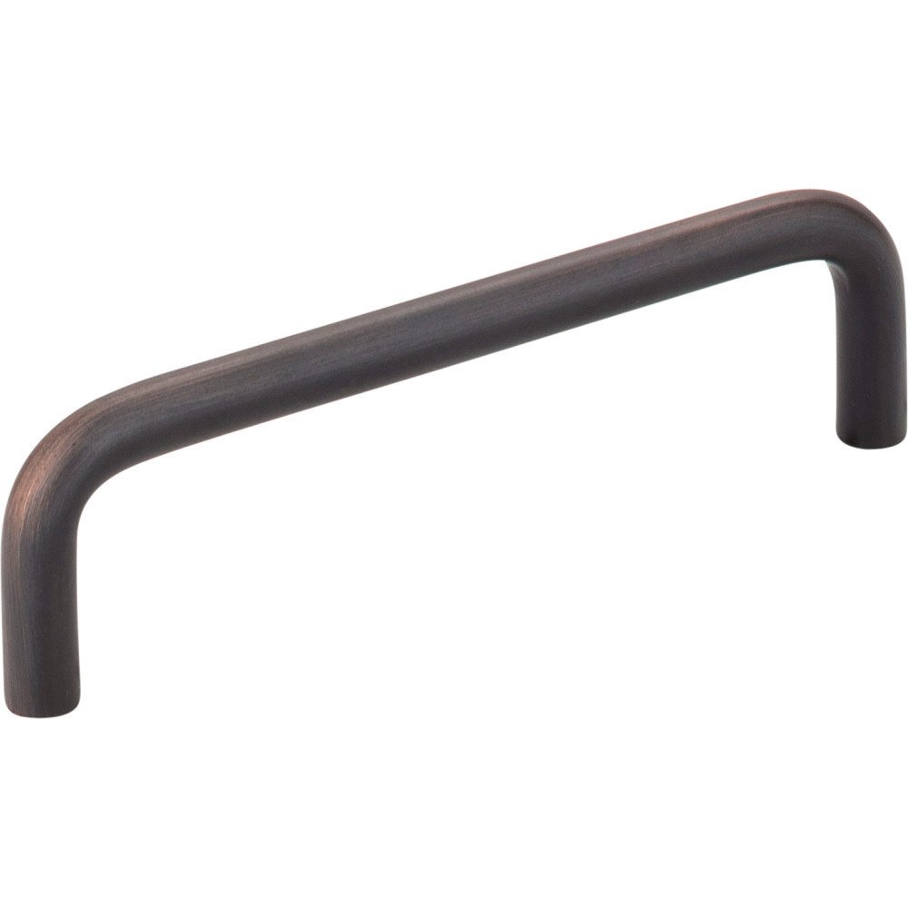 4" Centers Steel Wire Pull in Brushed Oil Rubbed Bronze
