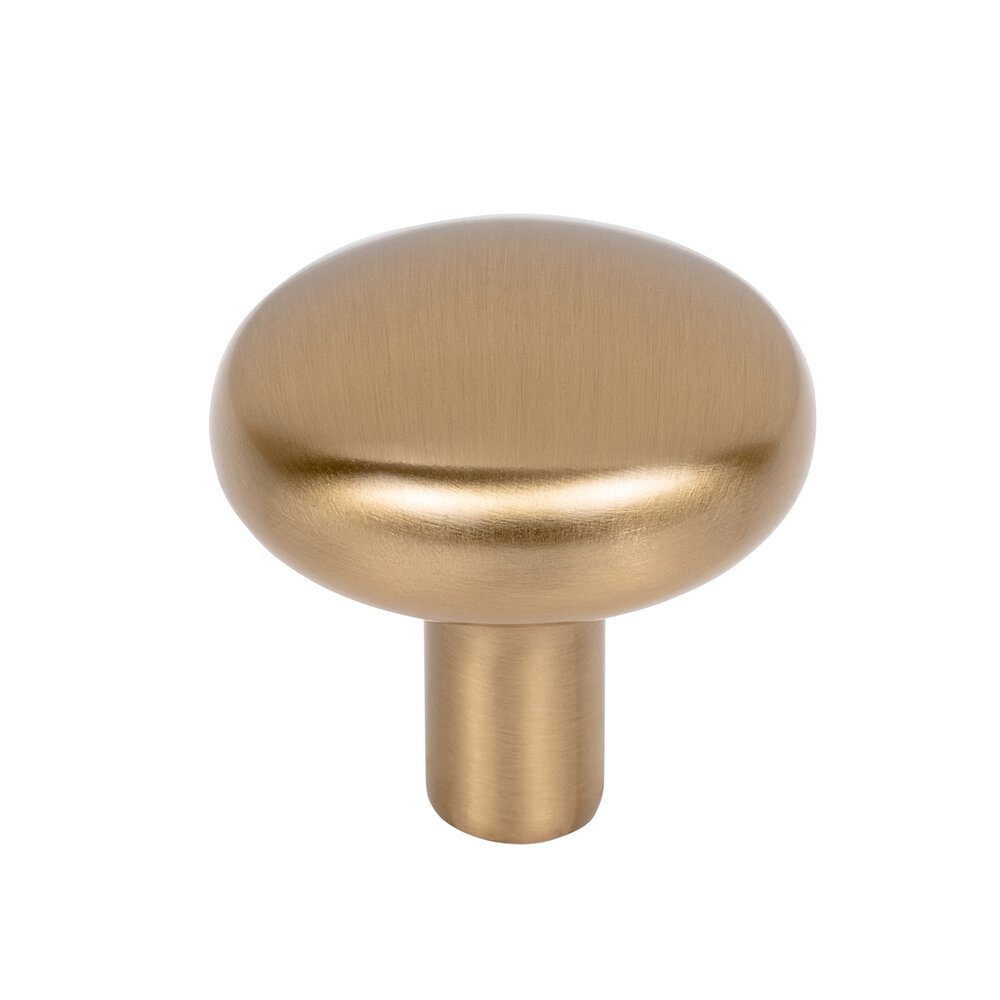 1-1/4" Diameter Mushroom Knob in Satin Bronze