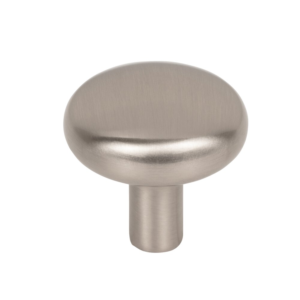 1-1/4" Diameter Mushroom Knob in Satin Nickel