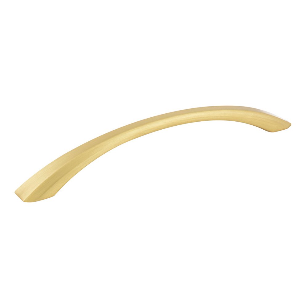 6 1/4" Centers Cabinet Pull in Brushed Gold