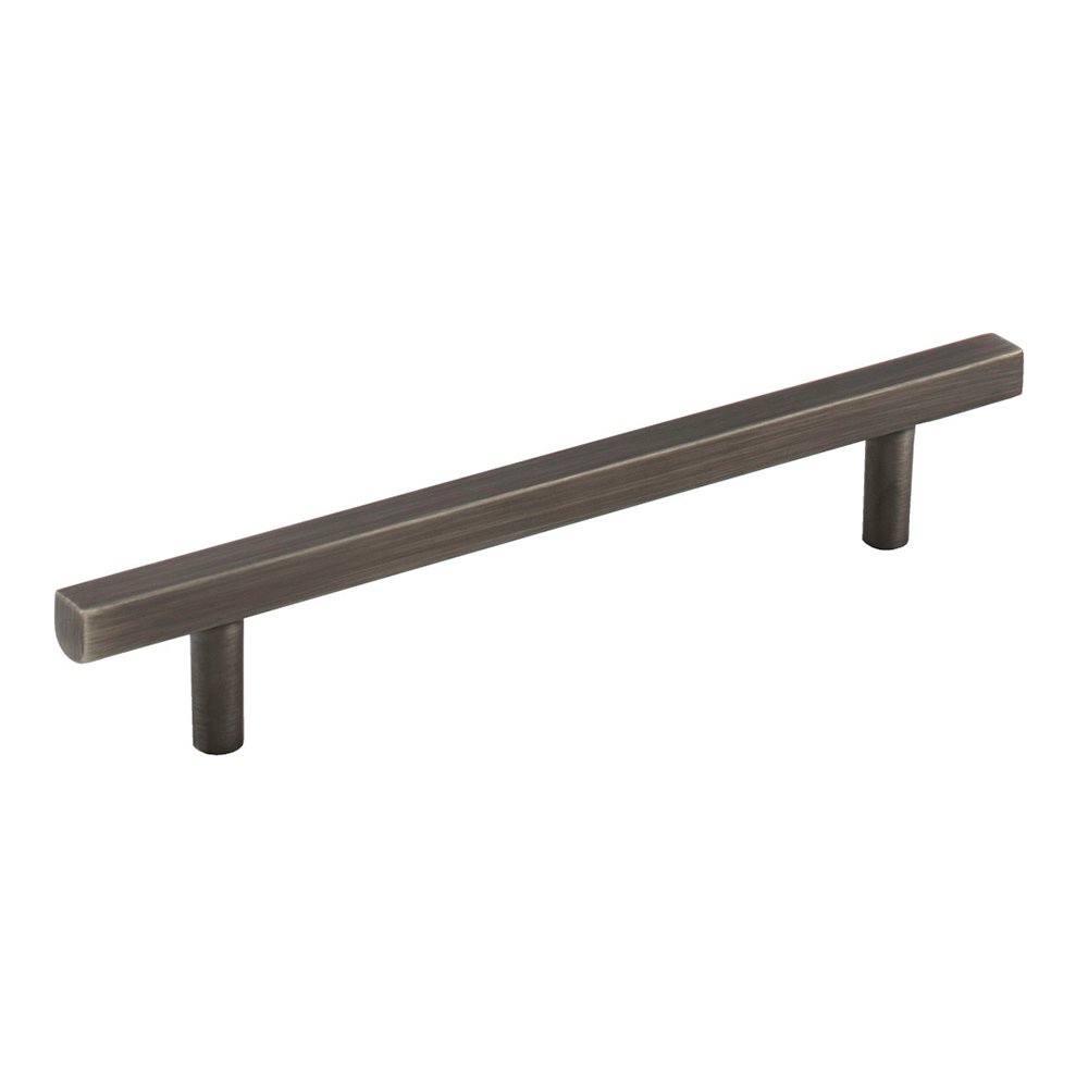 5" Centers Cabinet Pull in Brushed Pewter