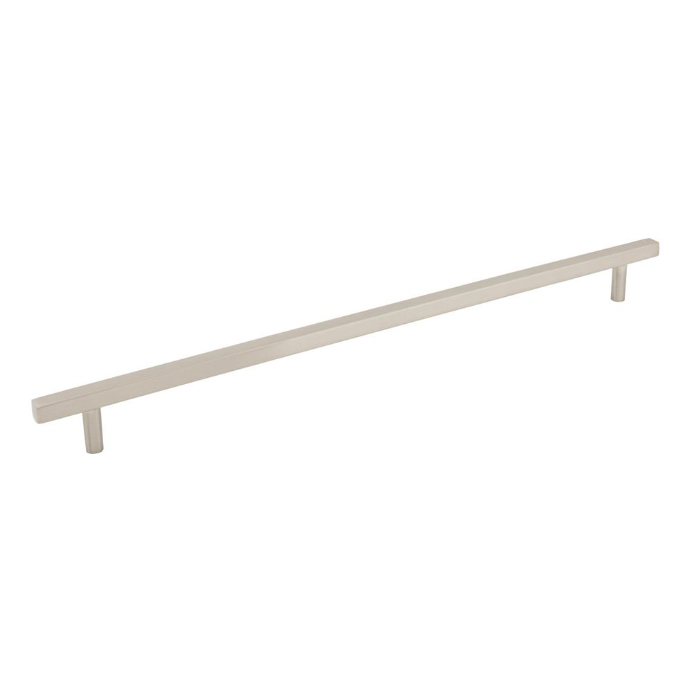 12" Centers Cabinet Pull in Satin Nickel