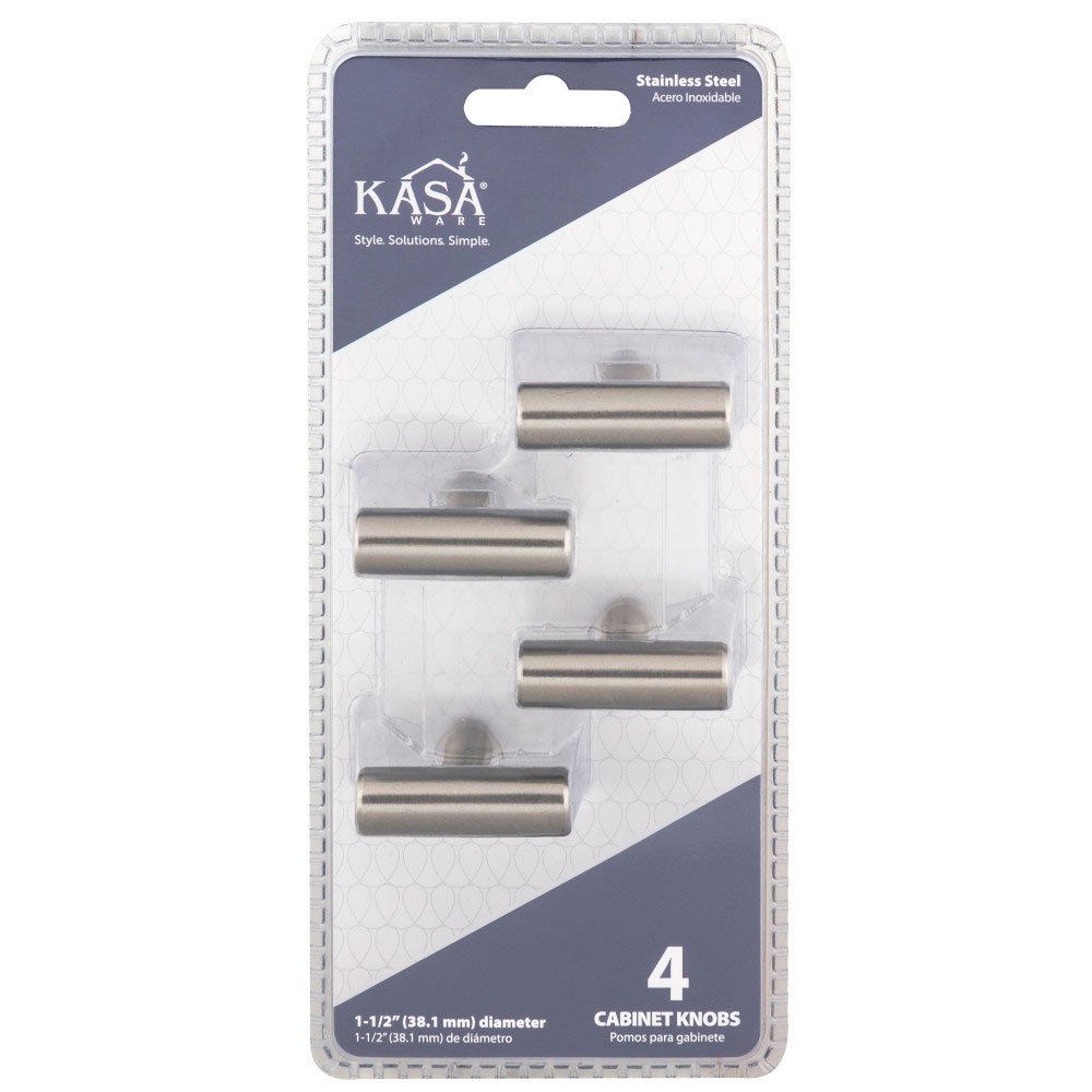 (4pc Pack) 1 9/16" Long T Knob in Stainless Steel
