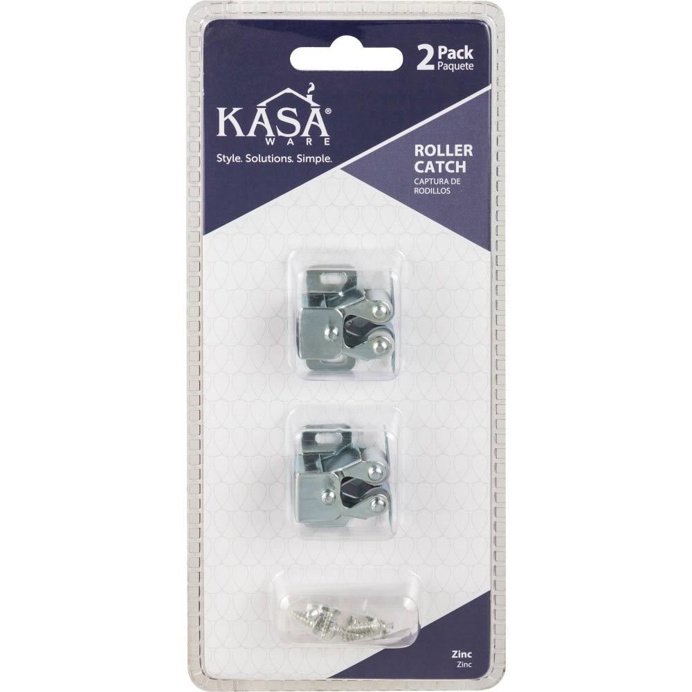 2-pack of Roller Catches in Zinc