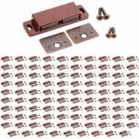 Box of  10-15lb Single Magnetic Catches Brown/Bronze-Shutter Hardware #50632-R 