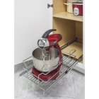 Metal Basket Pullout Organizer for 15" Base Cabinet in Polished Chrome