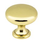 1 3/16" Diameter Knob in Polished Brass