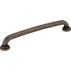 6 1/4" Centers Gavel Pull in Distressed Antique Brass