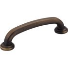 3 3/4" Centers Gavel Pull in Antique Brushed Satin Brass