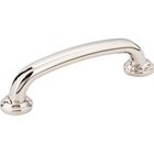 3 3/4" Centers Gavel Pull in Polished Nickel