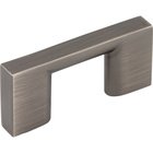 1 1/4" Centers Handle in Brushed Pewter