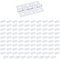 Hardware Resources - (100 PACK) 2-1/2" x 1-11/16" Butt Hinge in White